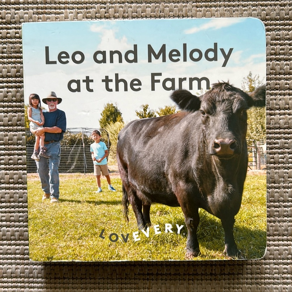 Lovevery Leo & Melody at the Farm Board Book The Companion Play Kit